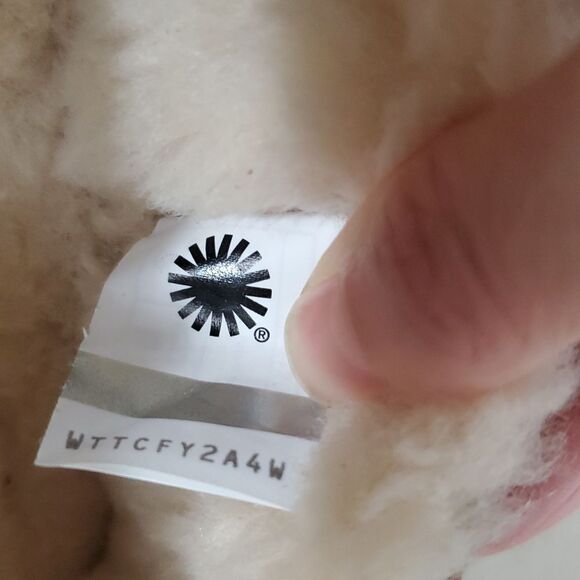 UGG Ascot Slipper Chestnut Suede Wool Comfort Loafer Men's US 10 New - Picture 11 of 13